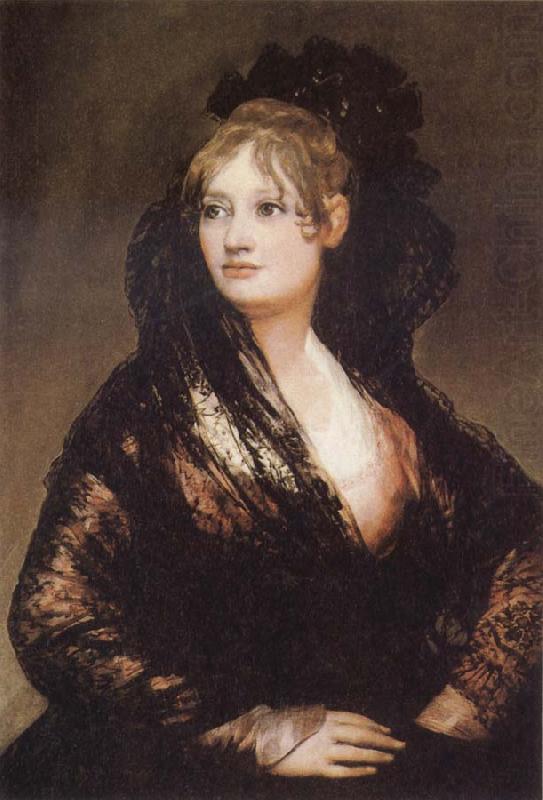 Portrait of Dona Isbel de Porcel, Francisco de Goya